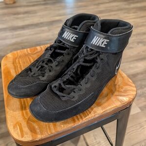 Nike Black Men's Wrestling Shoes
